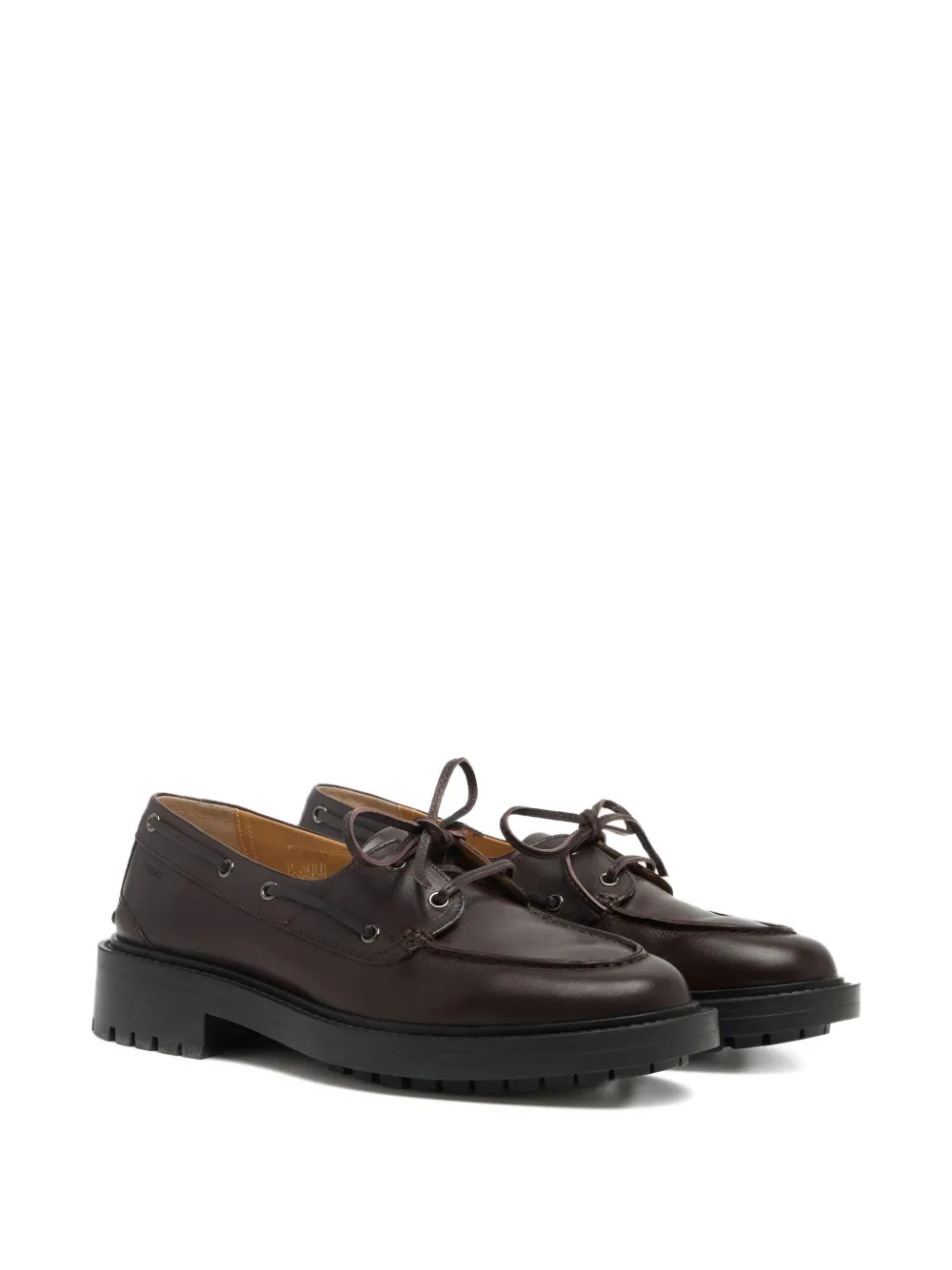 Bally B-Lug derby schoenen met chunky zool Bruin