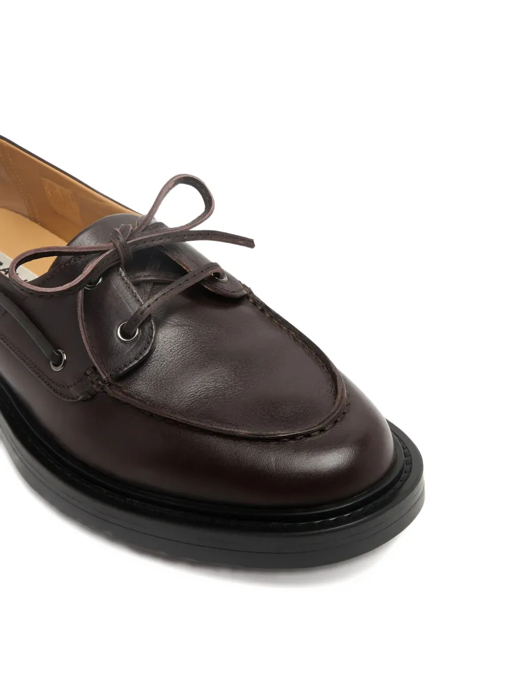 Bally B-Lug derby schoenen met chunky zool Bruin