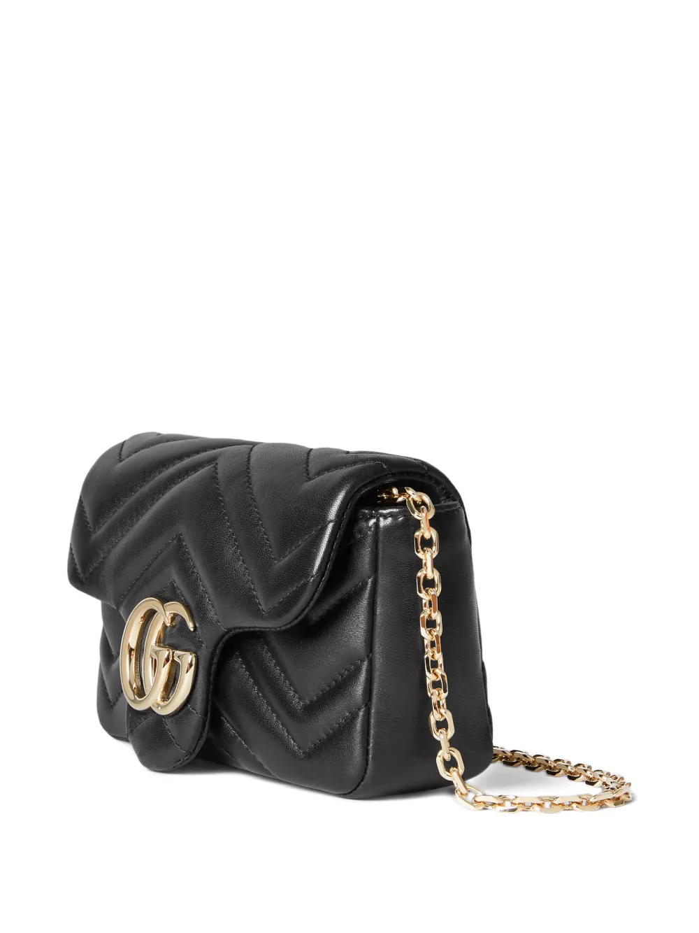 Gucci GG Marmont kleine schoudertas Zwart