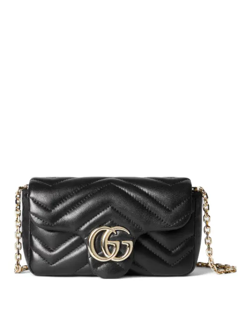 Gucci sac porté épaule matelassé à motif GG Marmont