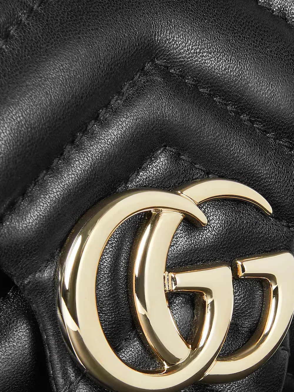 Gucci GG Marmont kleine schoudertas Zwart