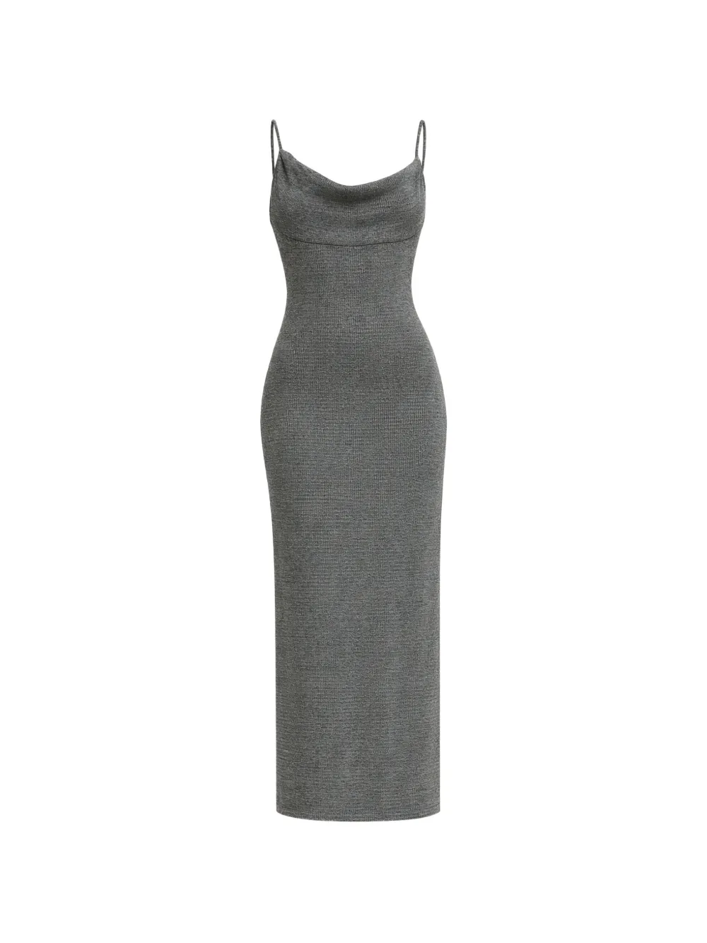 Reformation Gaia cowl-neck maxi dress - Grigio