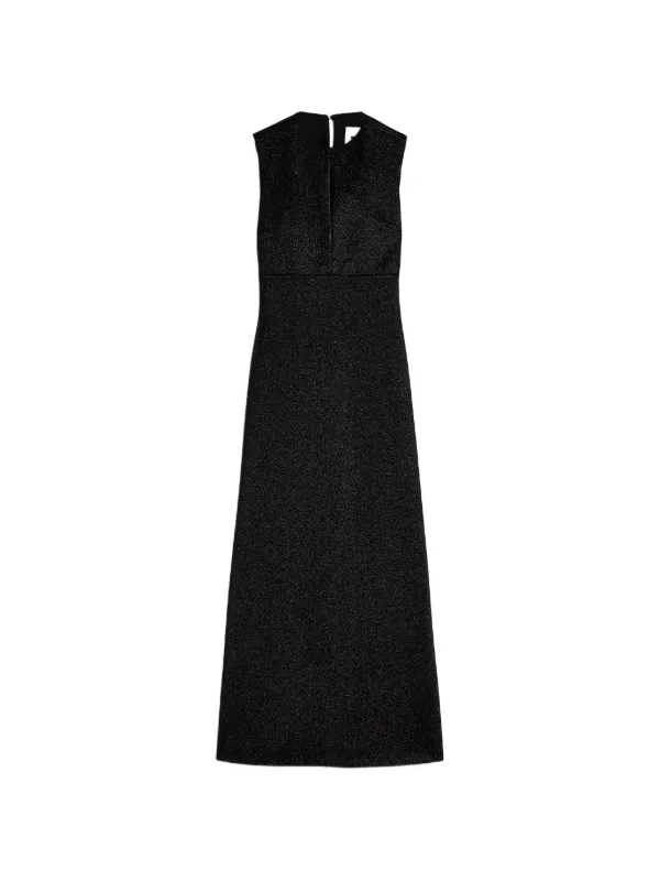 jil sander jersey dress Lurex Evening | Black Ebay