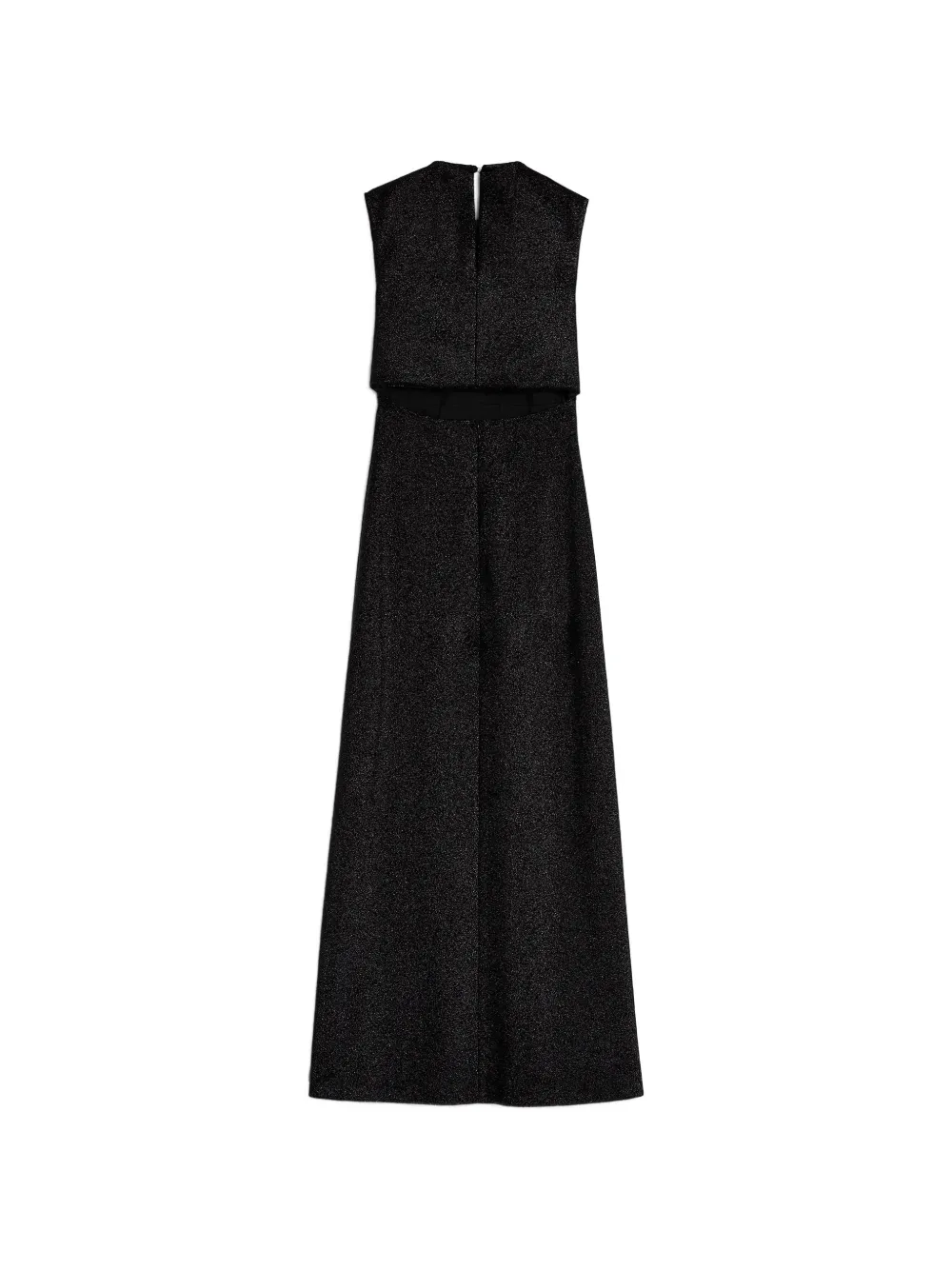 Jil Sander Lurex jersey avondjurk Zwart