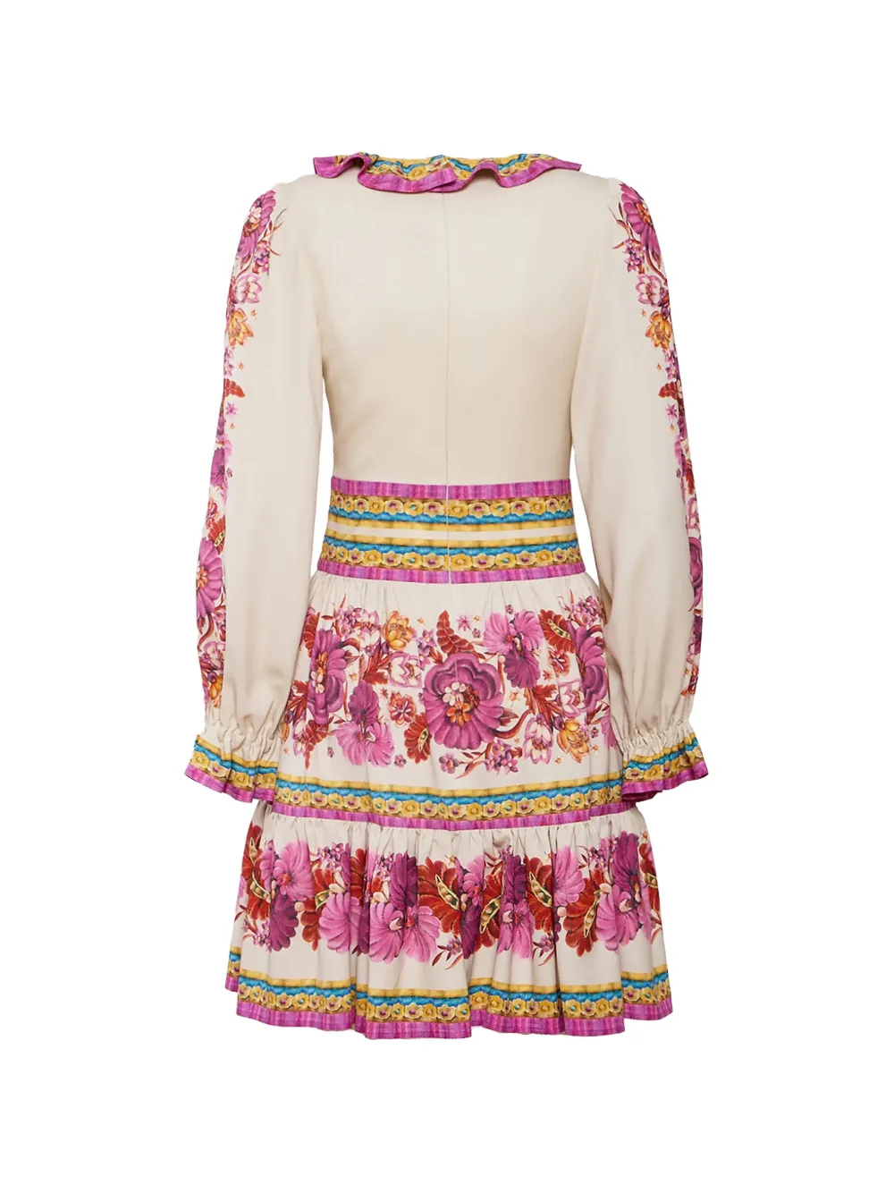  La Doublej Reina Mini Dress - Neutrals 