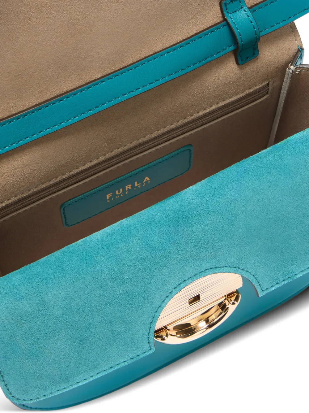 Furla Kleine Sfera crossbodytas Blauw