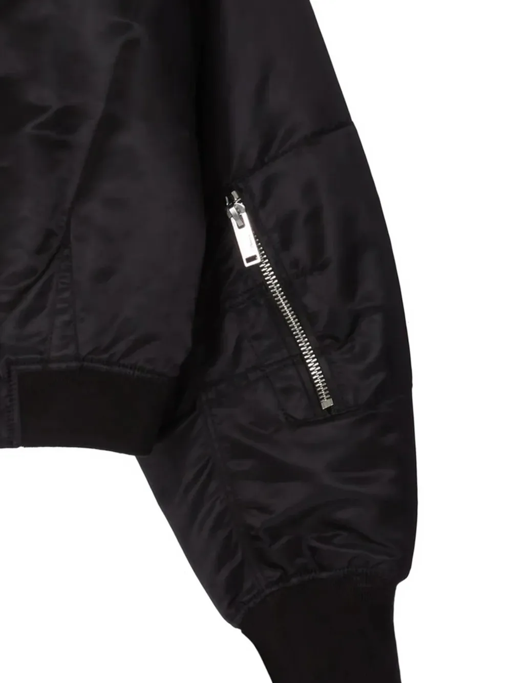  3.1 Phillip Lim Zip-up Bomber Jacket - Black 