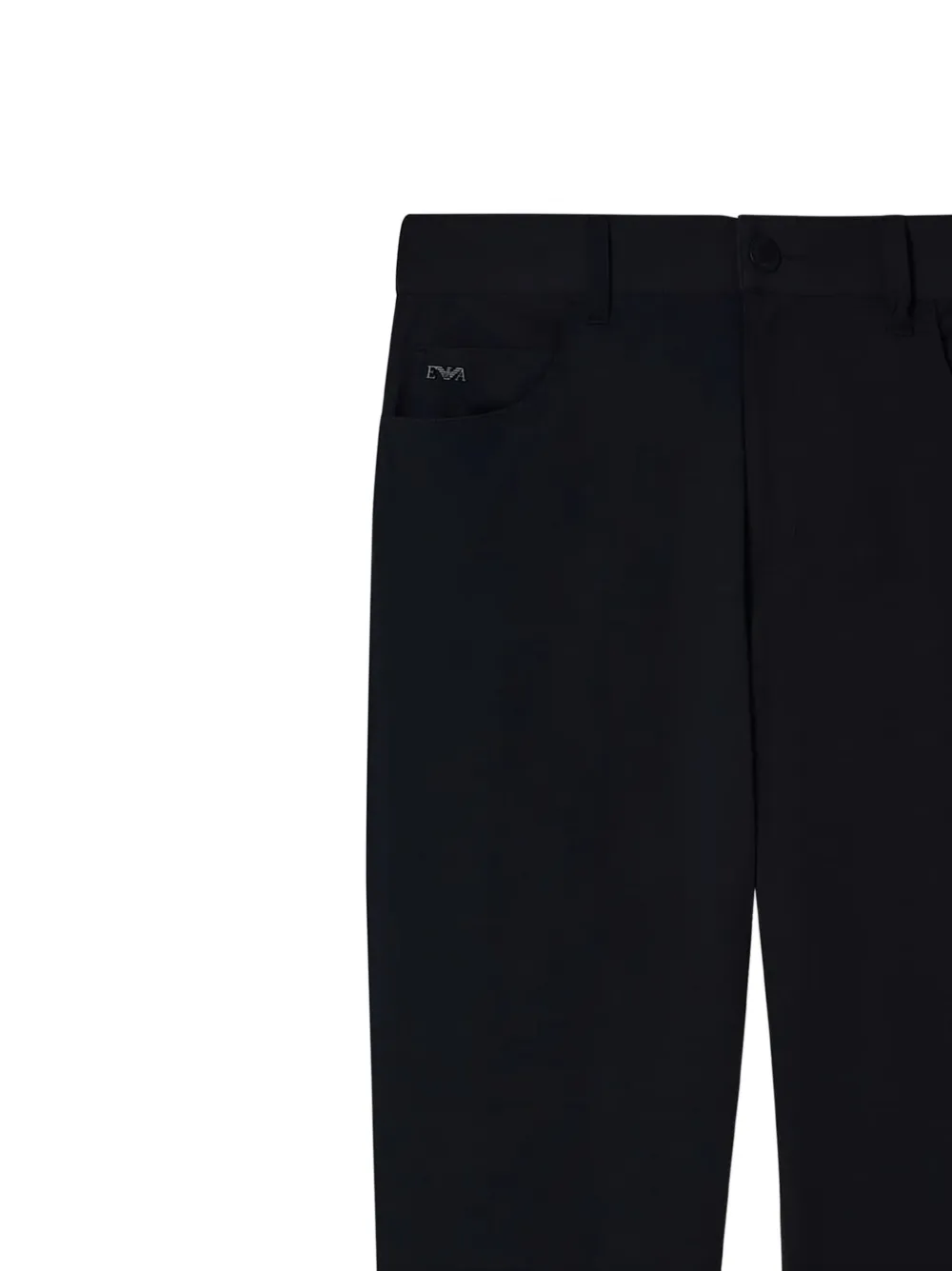 Emporio Armani Broek met J05-zak Zwart