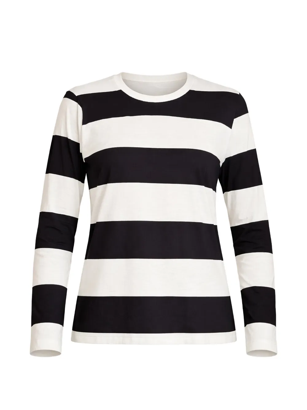 Cynthia Rowley striped long-sleeve top - Bianco