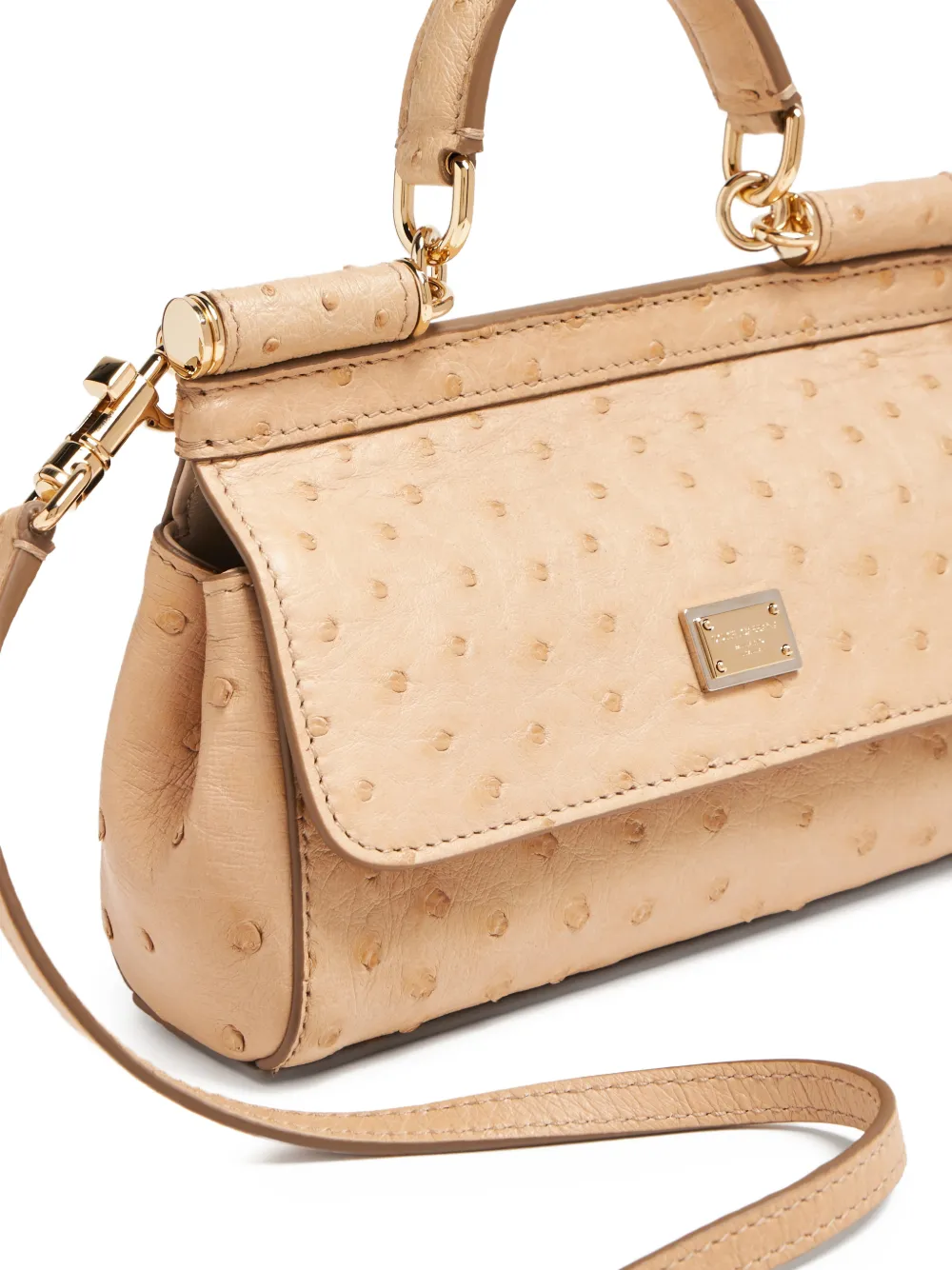 Dolce & Gabbana Kleine Sicily shopper Beige