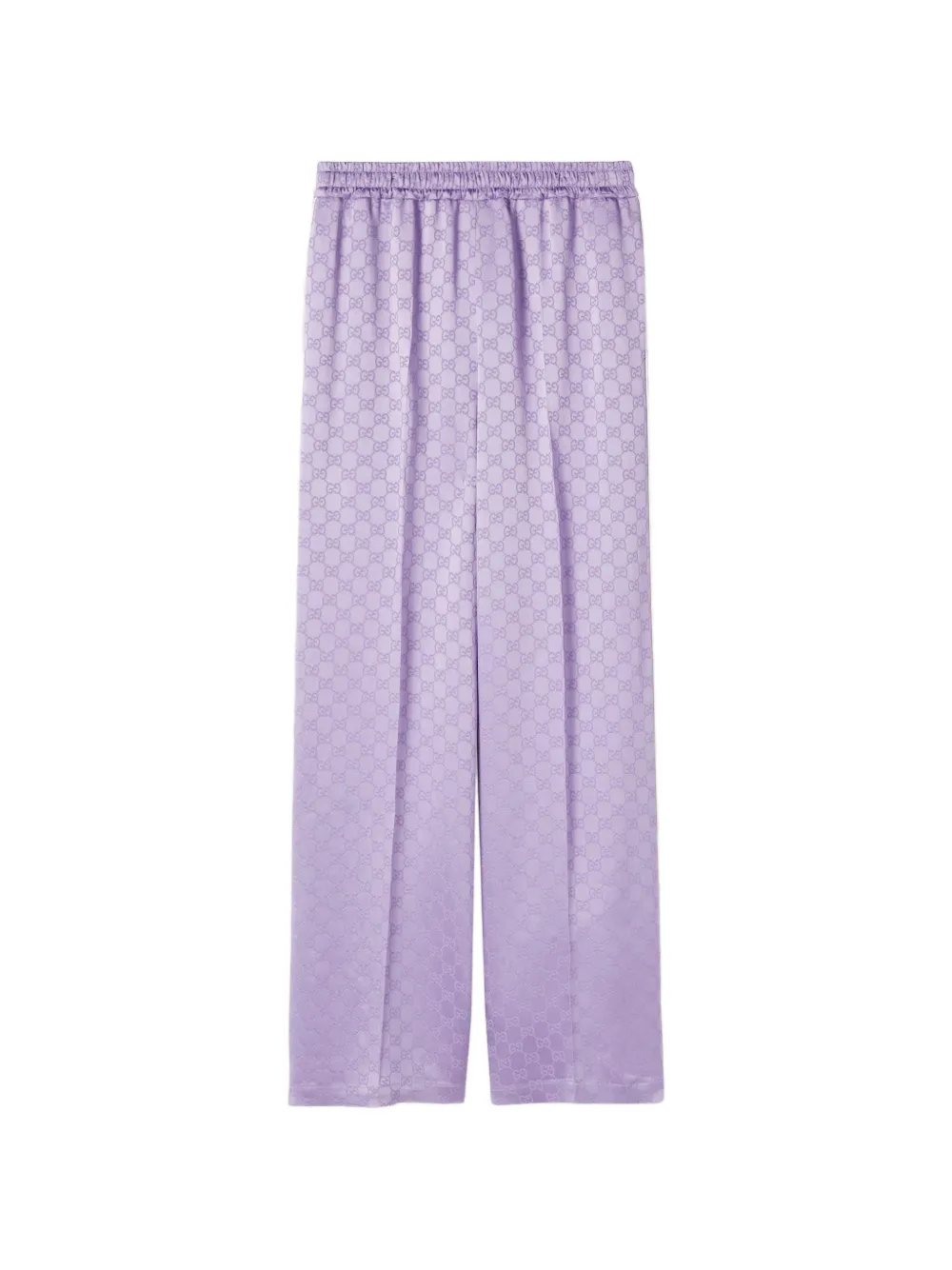 Gucci jacquard gg trousers - Purple
