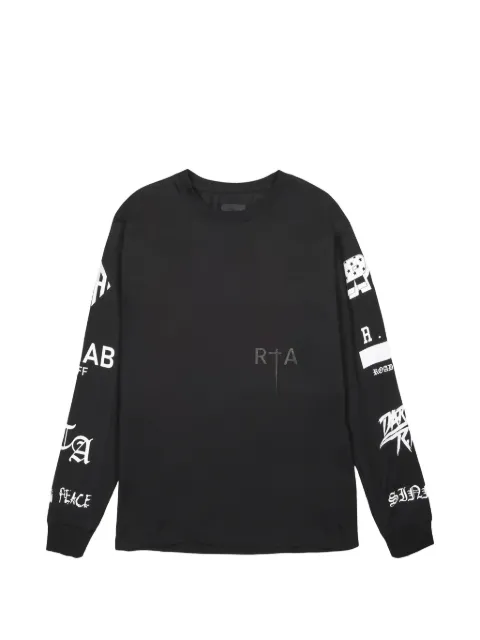 RTA long-sleeved greatest hits T-shirt