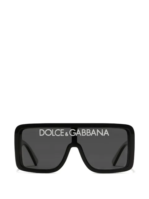 Dolce & Gabbana Eyewear logo rectangle sunglasses
