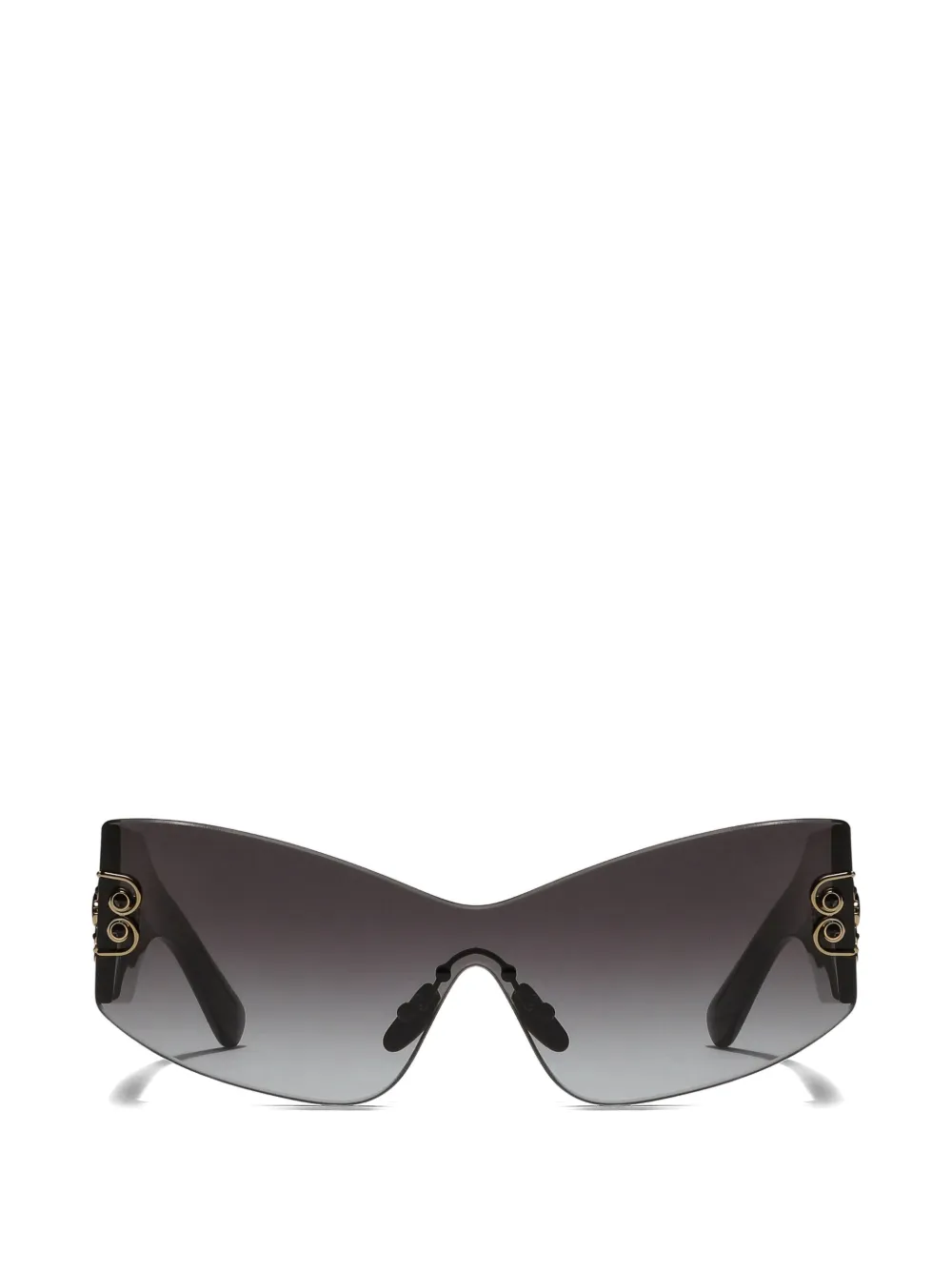 Dolce & Gabbana Eyewear filigrana embellished sunglasses - Nero
