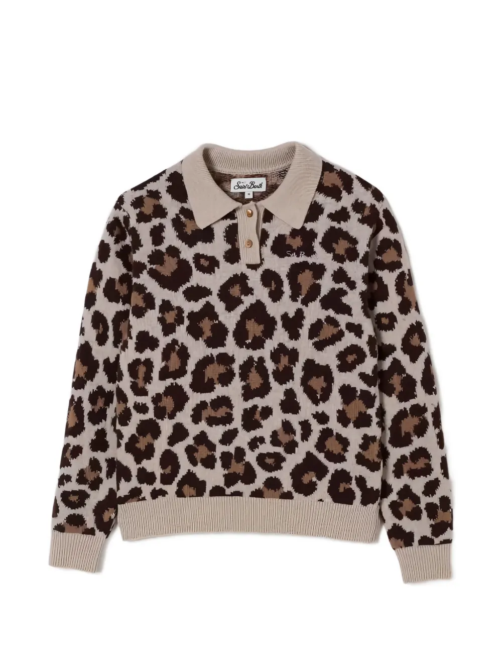 MC2 Saint Barth Polo con stampa - Toni neutri