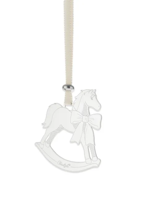 Christofle Sous Le Sapin Rocking Horse ornament