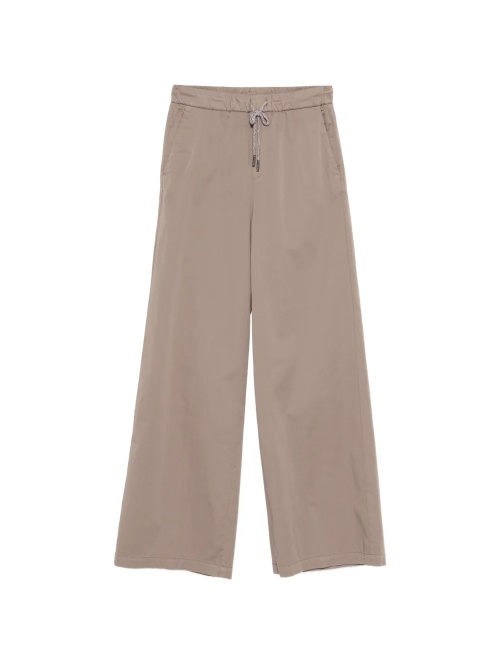 PANICALE drawstring trousers - Marrone
