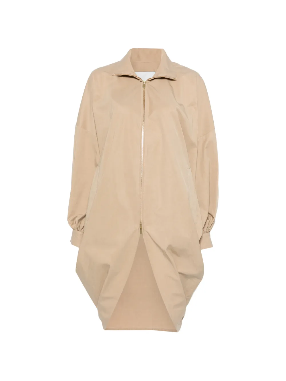 DARKPARK Norma draped-sleeve bomber jacket - Toni neutri