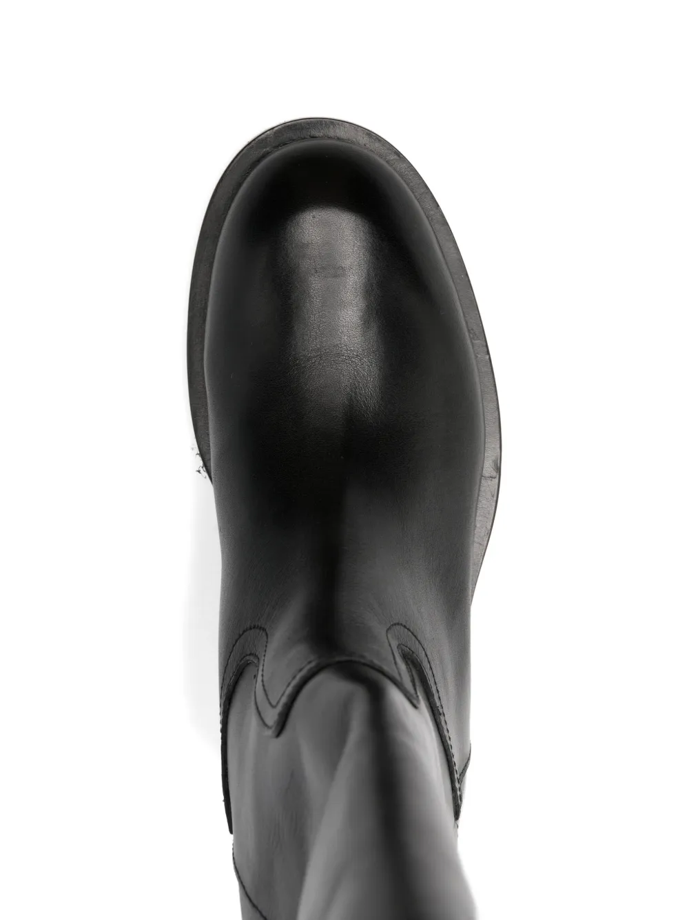 Paris Texas Nappa leren overknee laarzen Zwart