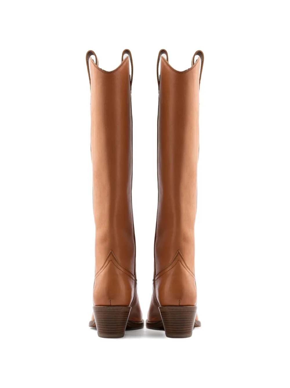 Buttero Annie pull-tab knee-high cowboy boots Bruin