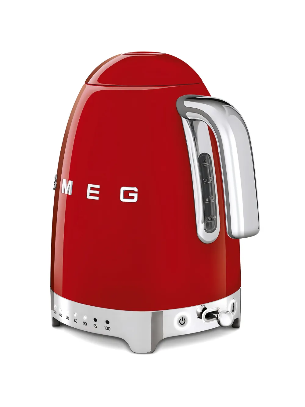  Smeg Tetera Con Logo - Rojo 