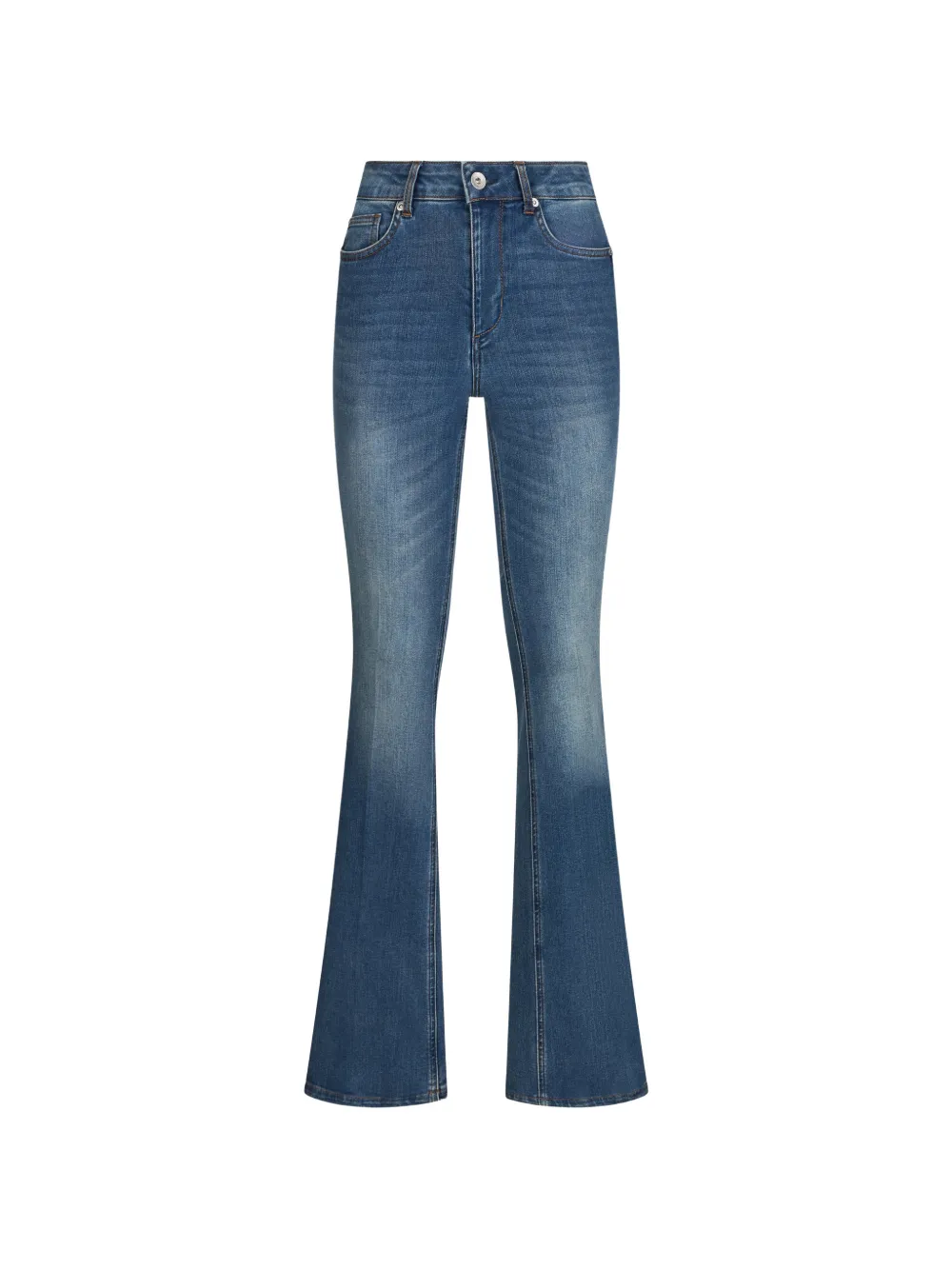 LIU JO high-rise five-pockets jeans - Blu