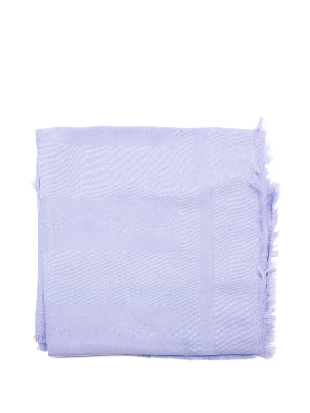 Elisabetta Franchi fringed scarf - Viola