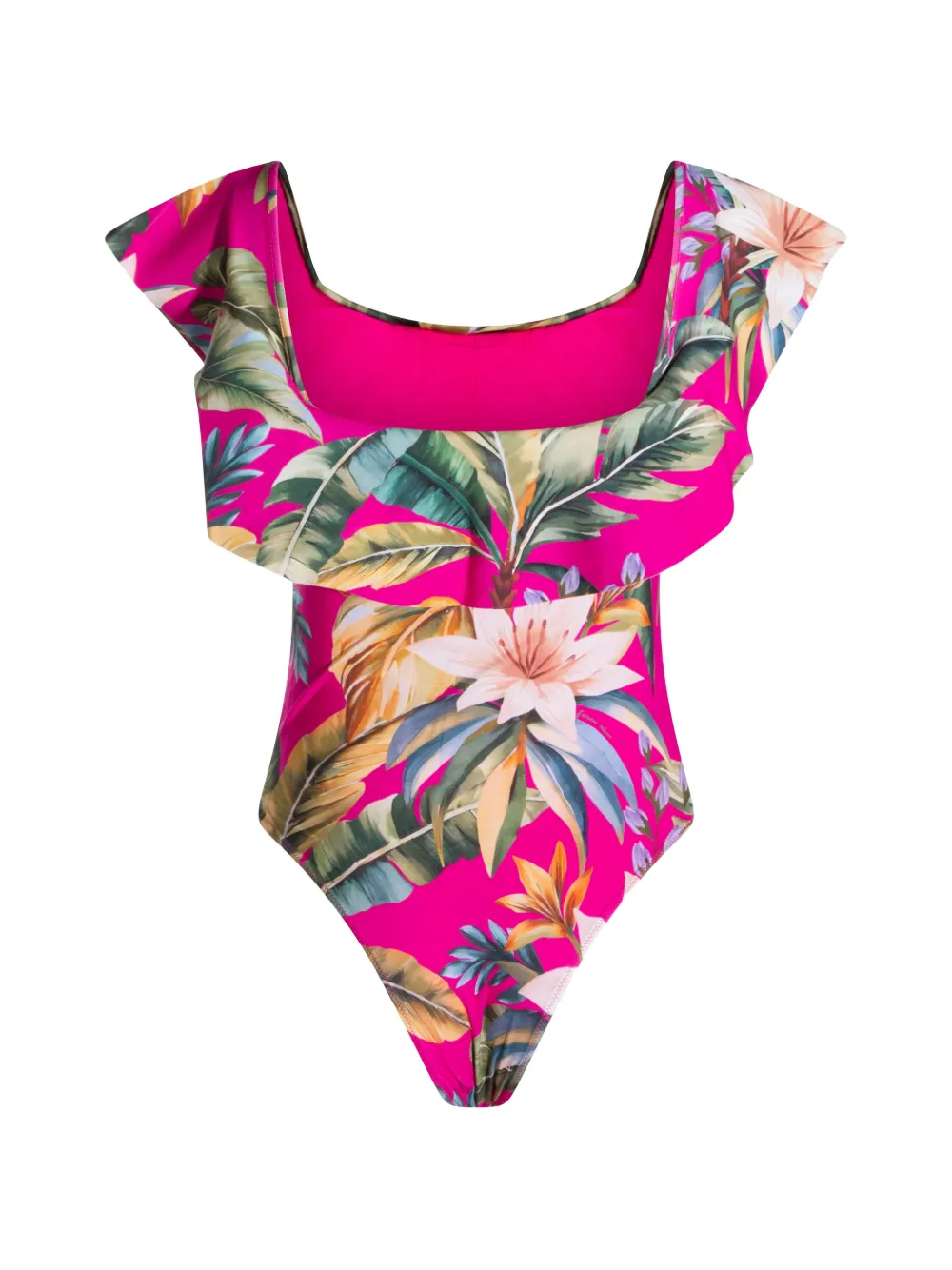 FARM Rio Badpak met tropische print Roze