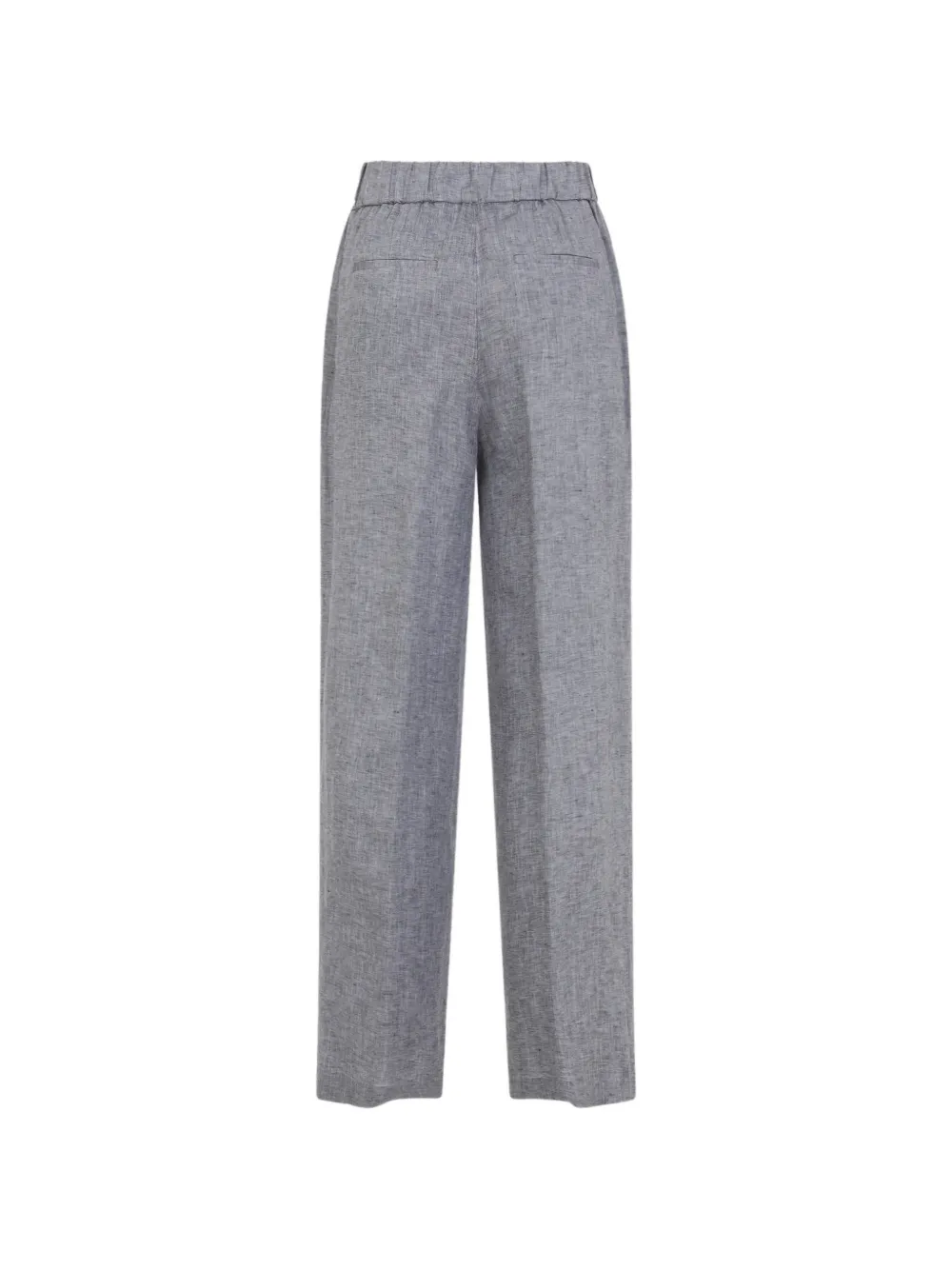 Peserico Broek met elastische taille Blauw