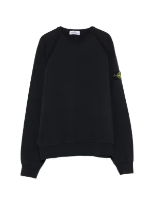 Stone Island Junior チェストポケット スウェットシャツ | ブラック