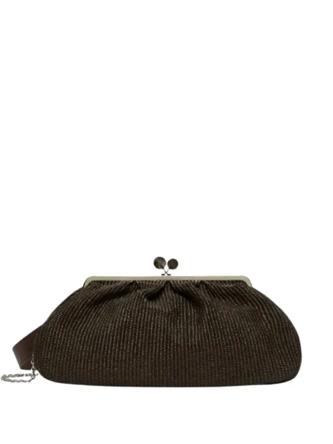Weekend Max Mara kiss clasp clutch bag