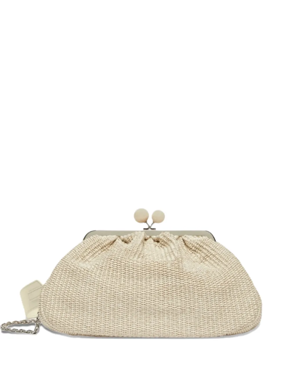 Weekend Max Mara medium Pasticcino sphere clasp shoulder bag - Toni neutri
