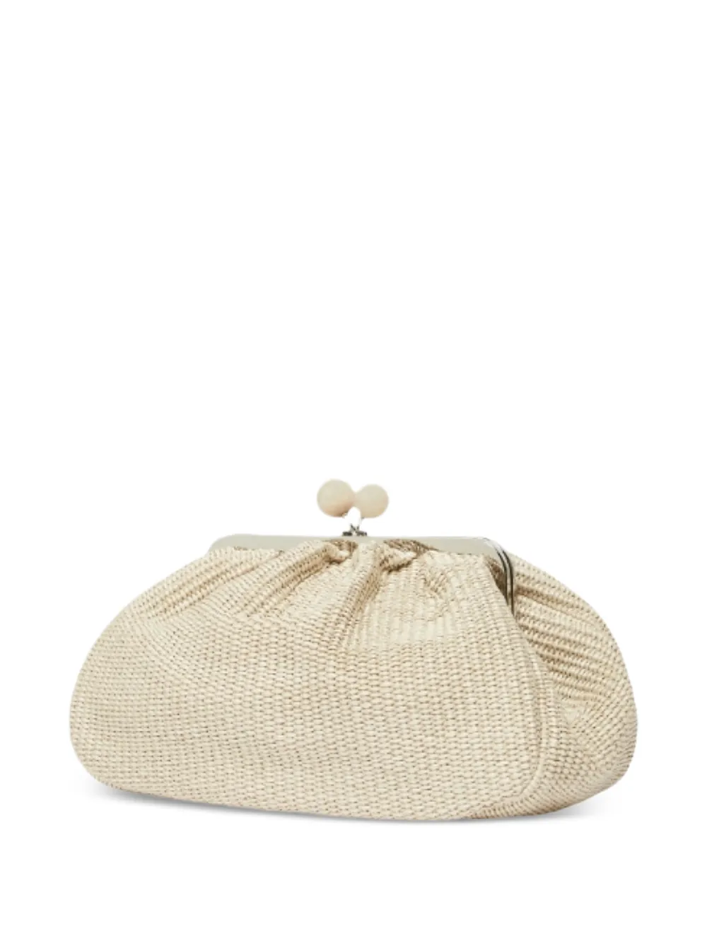  Weekend Max Mara Medium Pasticcino Sphere Clasp Shoulder Bag - Neutrals 