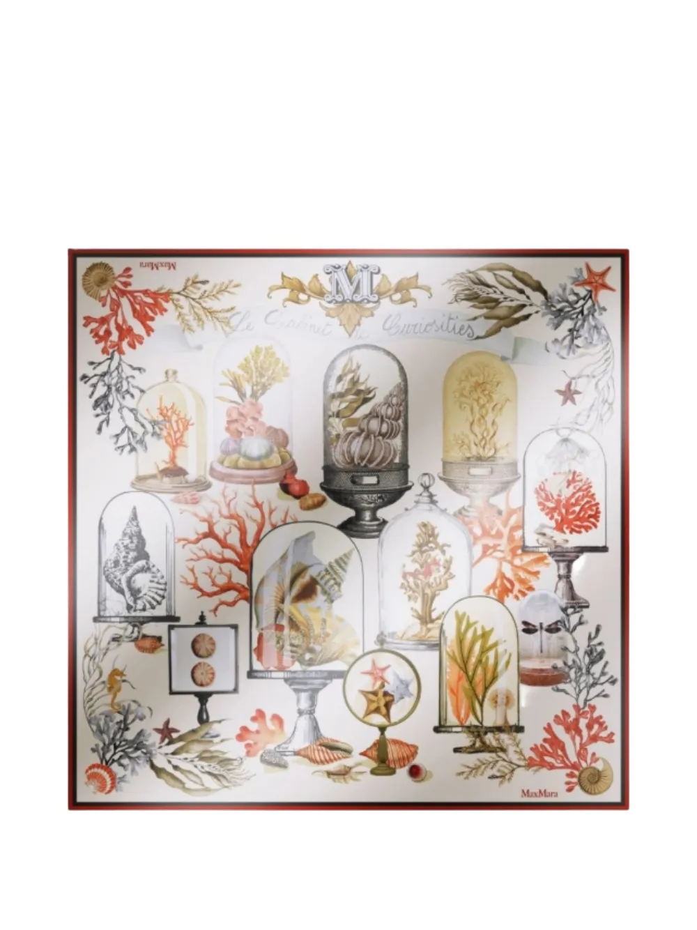 Max Mara printed scarf - Toni neutri