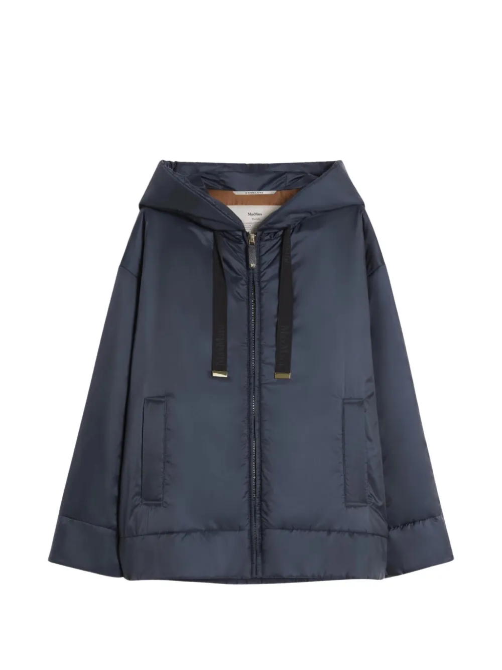 'S Max Mara hooded padded coat - Blu