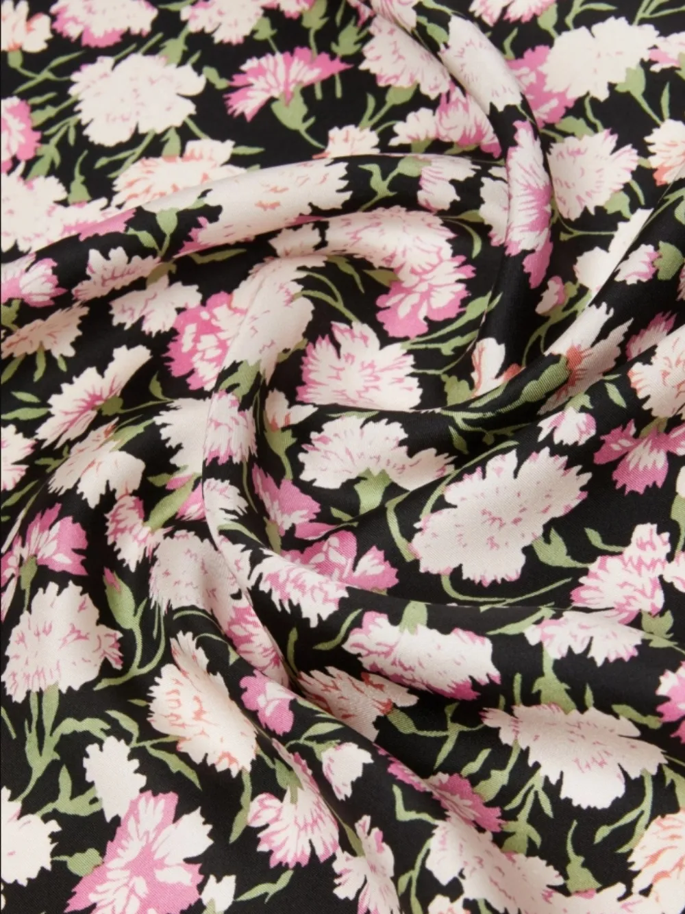  Weekend Max Mara Floral Patterned Scarf - Black 