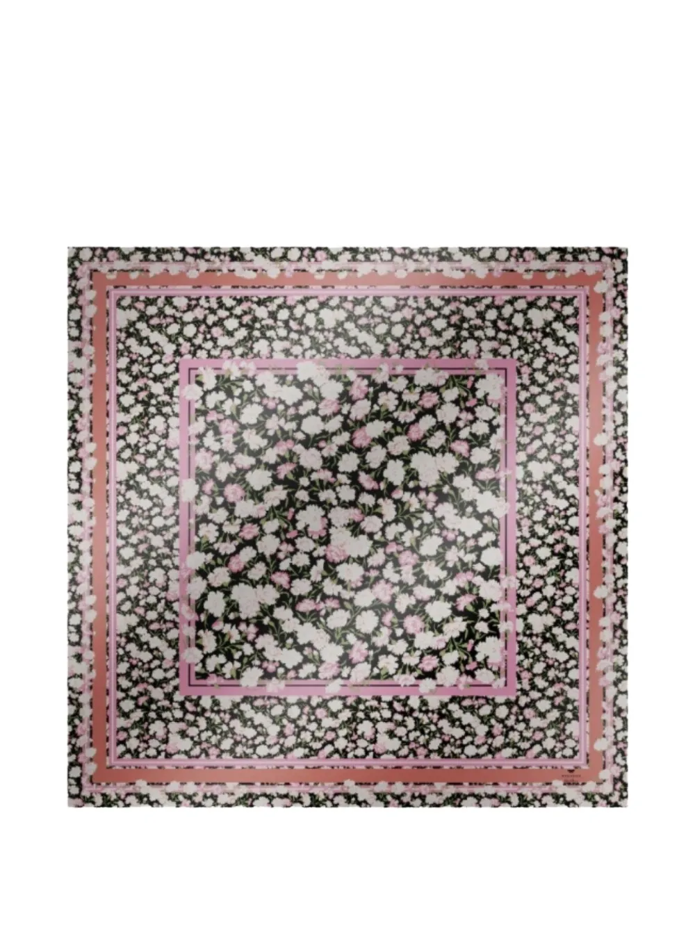 Weekend Max Mara floral patterned scarf - Nero