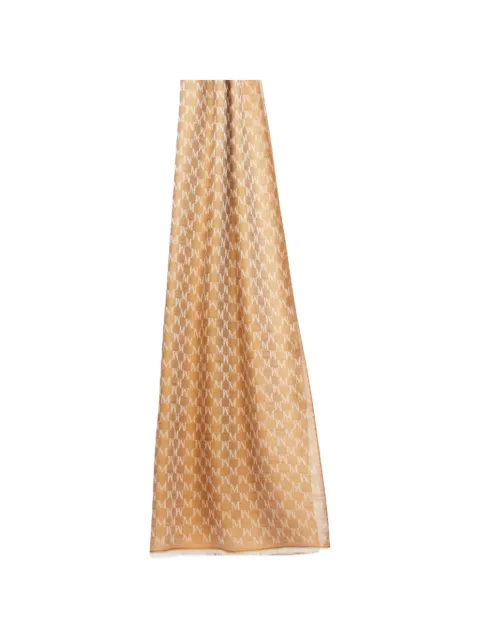 Max Mara monogram scarf