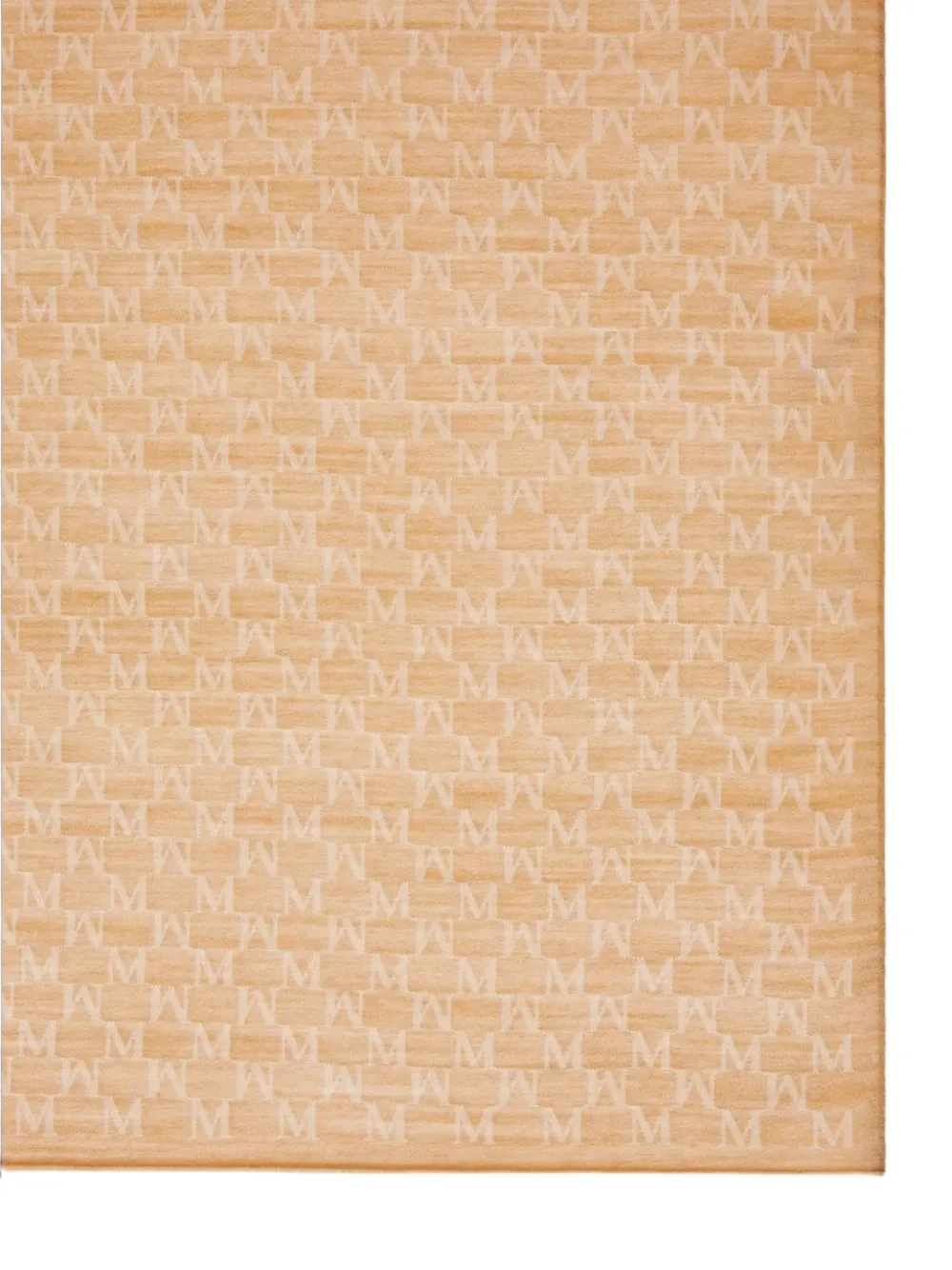 Max Mara Sjaal met monogram Bruin