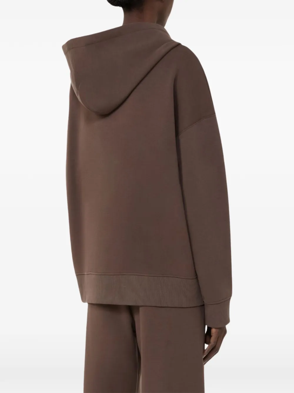  's Max Mara Hooded Zip Sweatshirt - Brown 