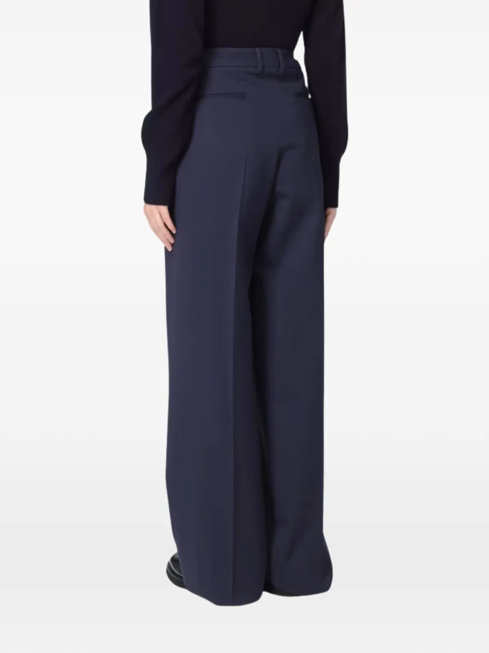 PT Torino Iola geplooide broek Blauw