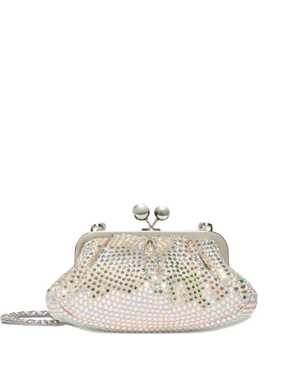 Weekend Max Mara embellished chain clutch bag - Rosa