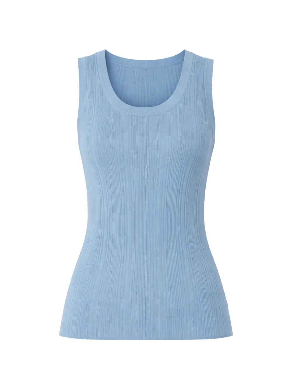 Weekend Max Mara ribbed tank top - Blu
