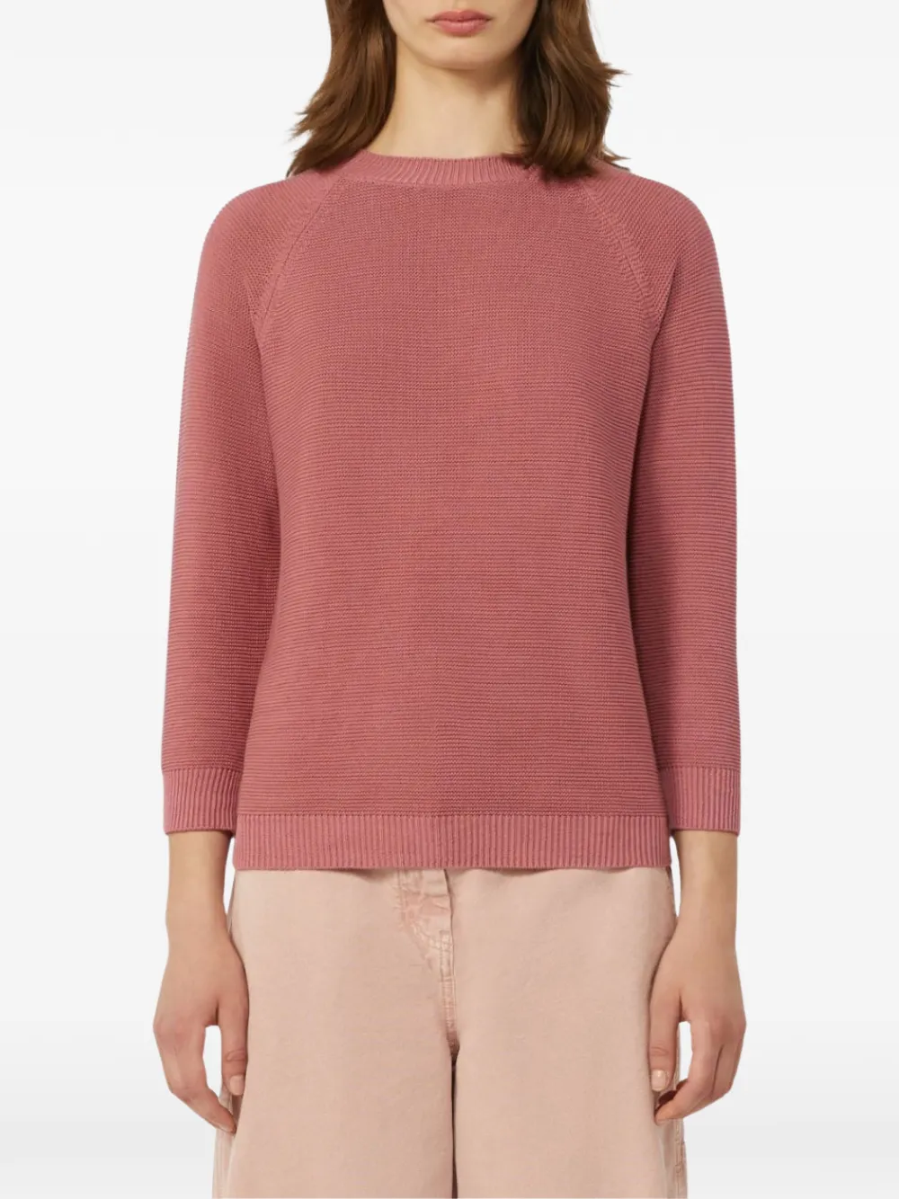  Max Mara Knitted Sweater - Pink 