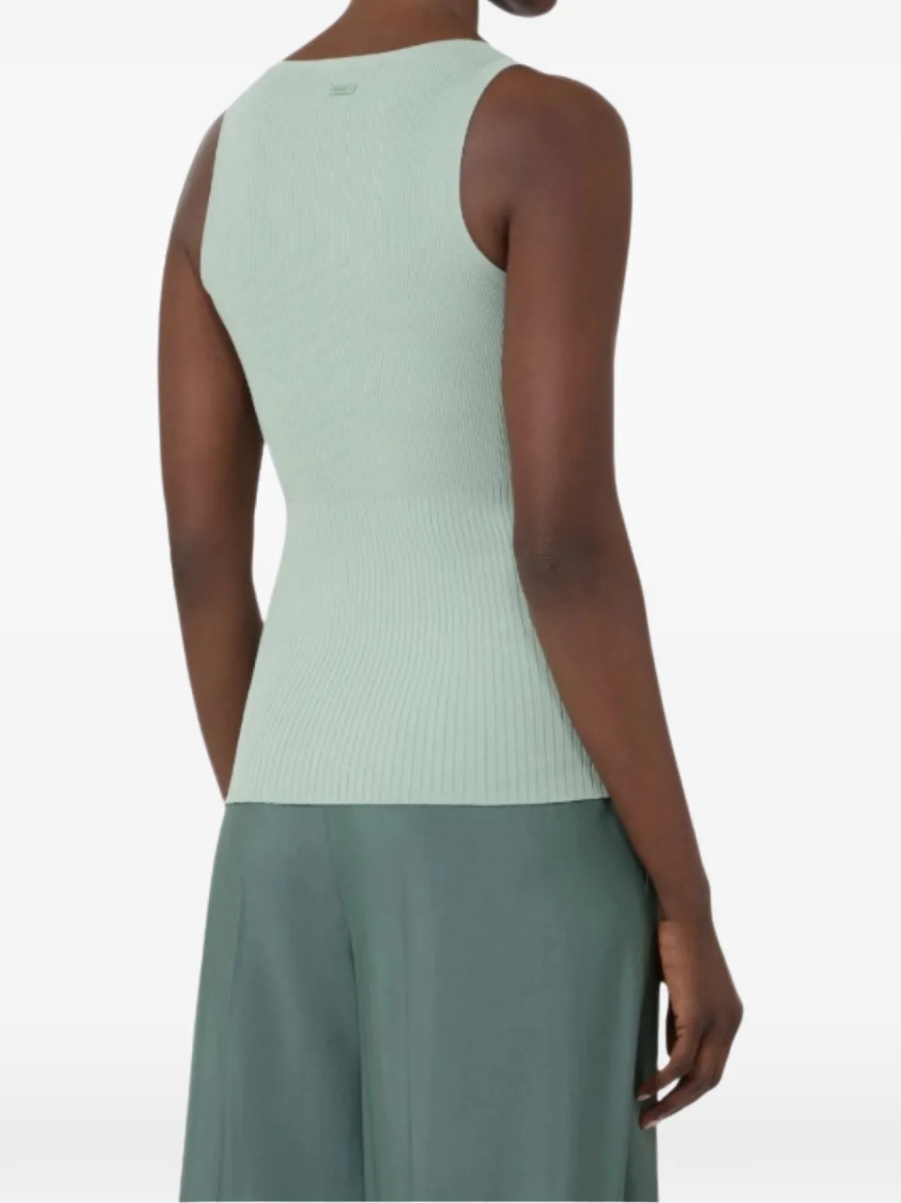 Mxmghiro Ribbed Knit Top