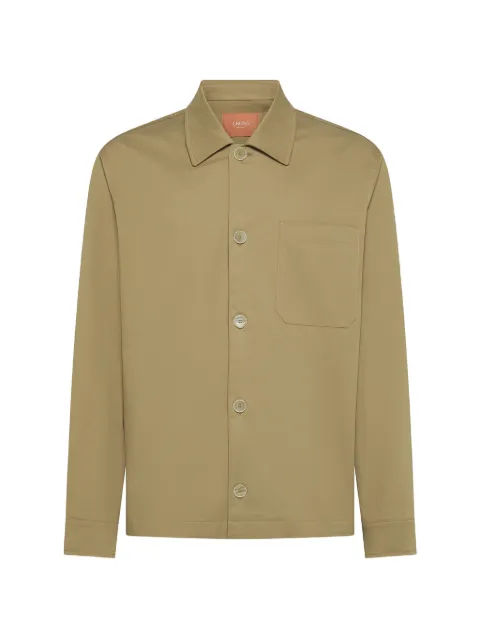 Cruna Cardiff chest-pocket shirt