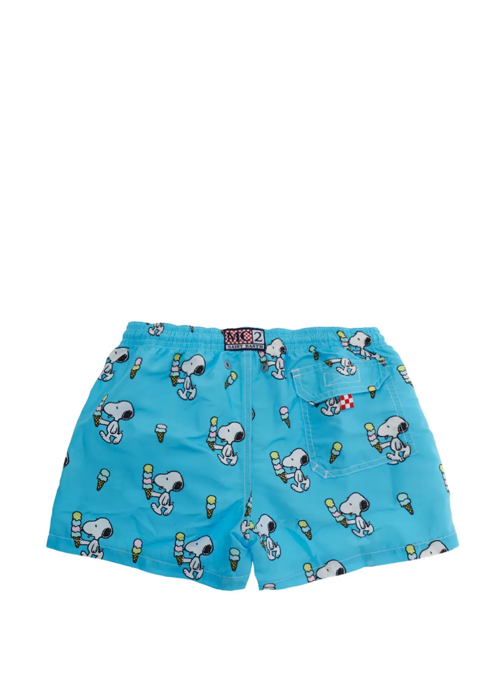 MC2 Saint Barth Kids x Peanuts Snoopy zwembroek Blauw