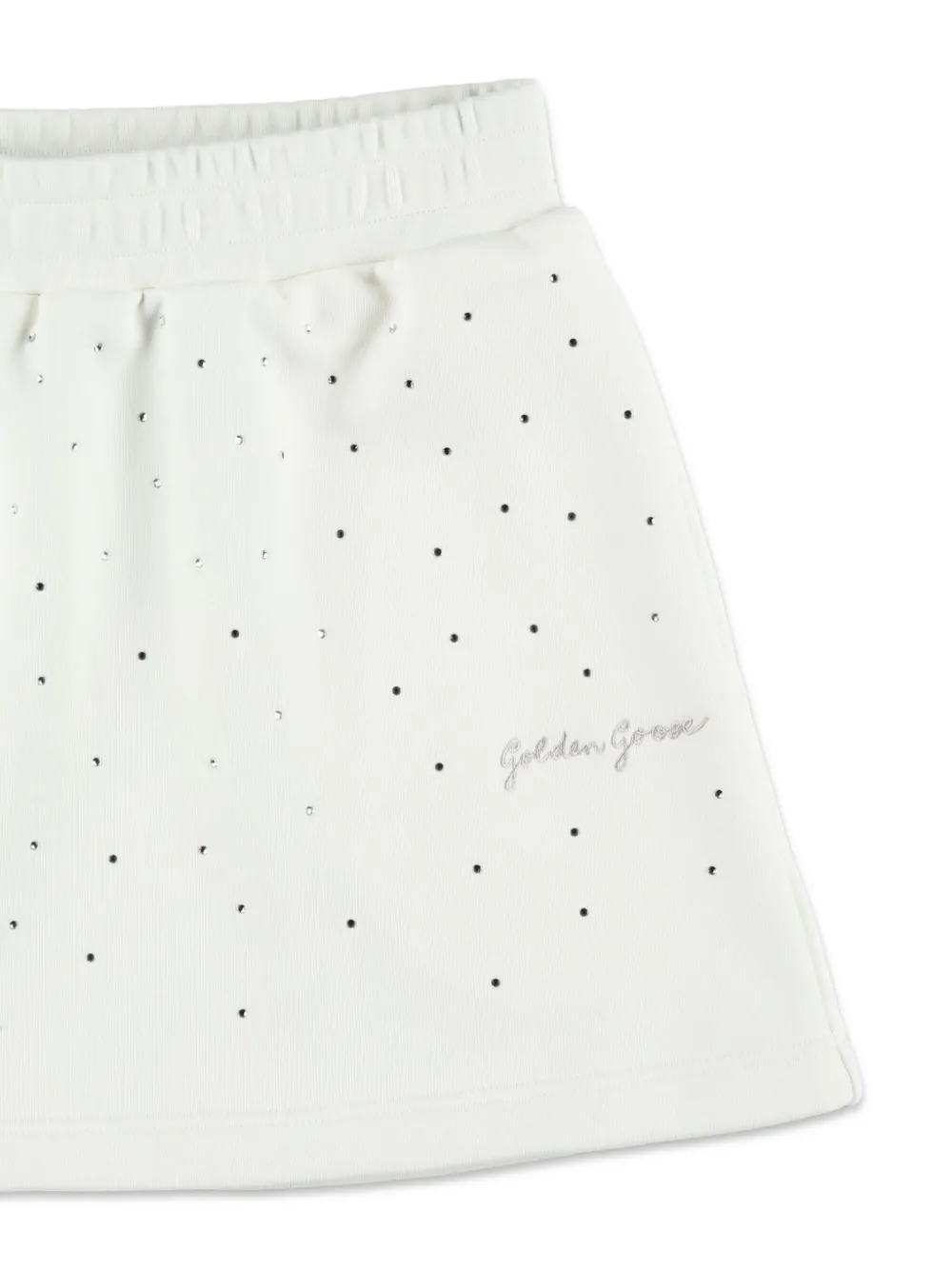 Golden Goose Kids Fleece rok Beige