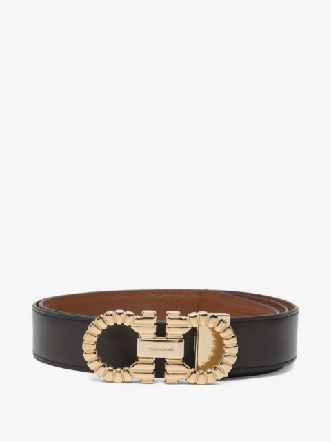 Ferragamo logo-plaque belt