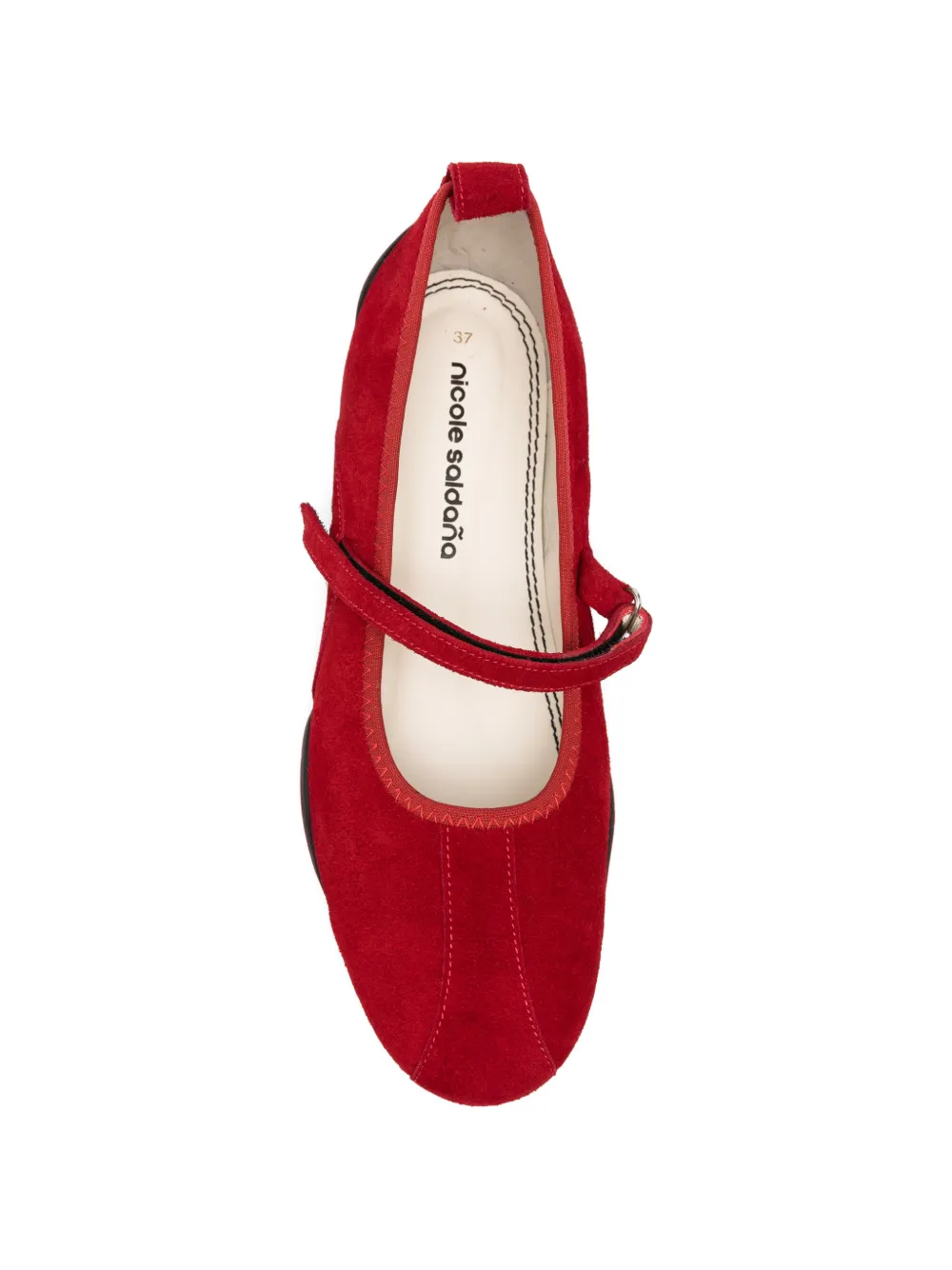 Nicole Saldaña Sophie 2 ballet flats Rood